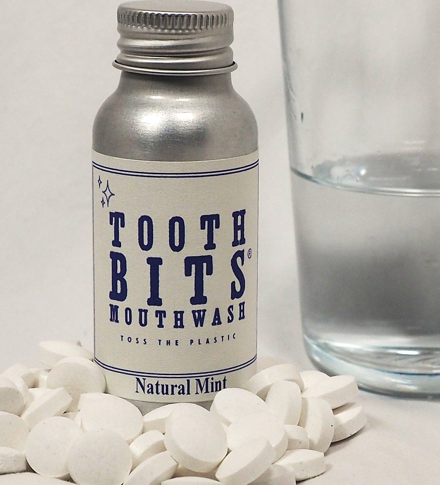 TOOTH BITS® - Natural Mint Mouthwash tablets