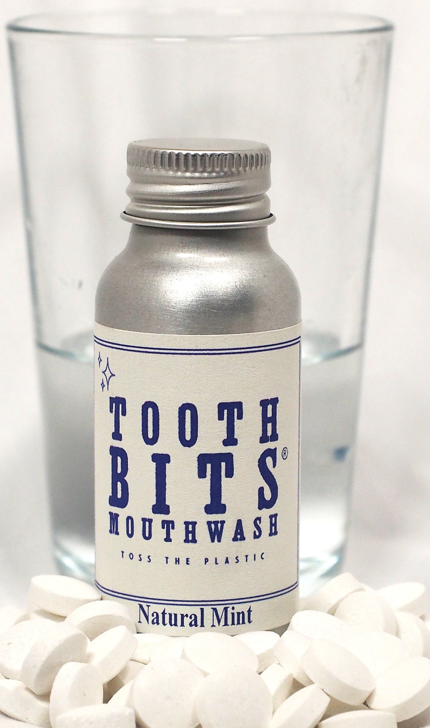 TOOTH BITS® - Natural Mint Mouthwash tablets