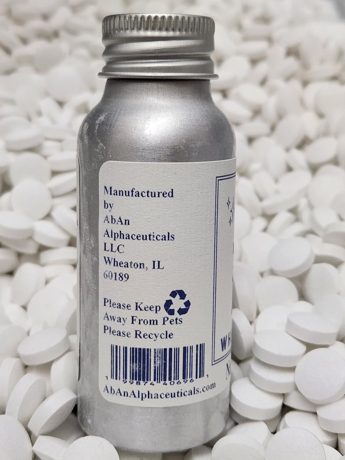 TOOTH BITS® - Natural Mint Whitening toothbrushing tablets